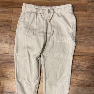 White "Sloot" Joggers - Sofia with an F